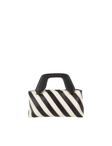 SS24 Handbag bicolore "Alice stripe"